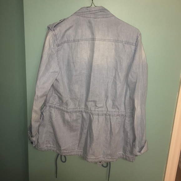 NWT Max Jeans Cloud Wash Utility Jacket - Picture 5 of 7